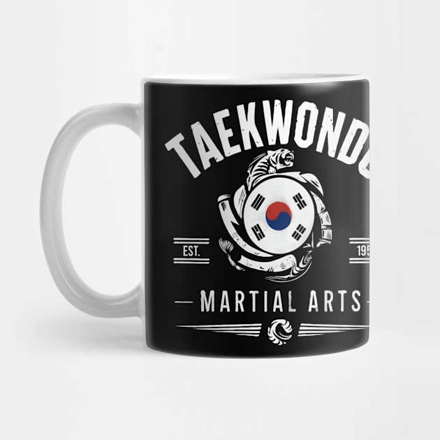 Taekwondo Fighter Korean Tae Kwon Do Martial Arts Training for men by TopTees
